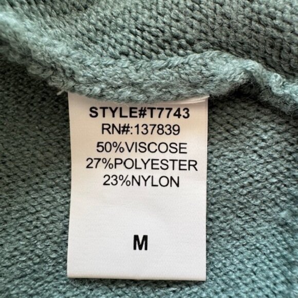 NWT Women's Crew Neck Long Sleeve Sweater Size M - Picture 8 of 10